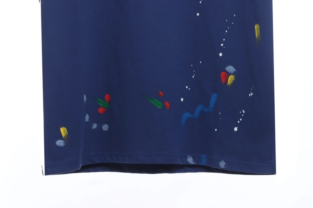 handmade ink splash short sleeve