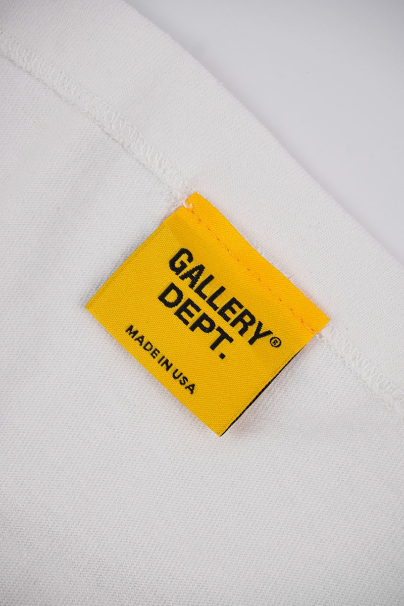 gallery dept graffiti letter print t-shirt