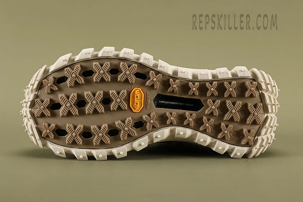 moncler trailgrip beige white men replica